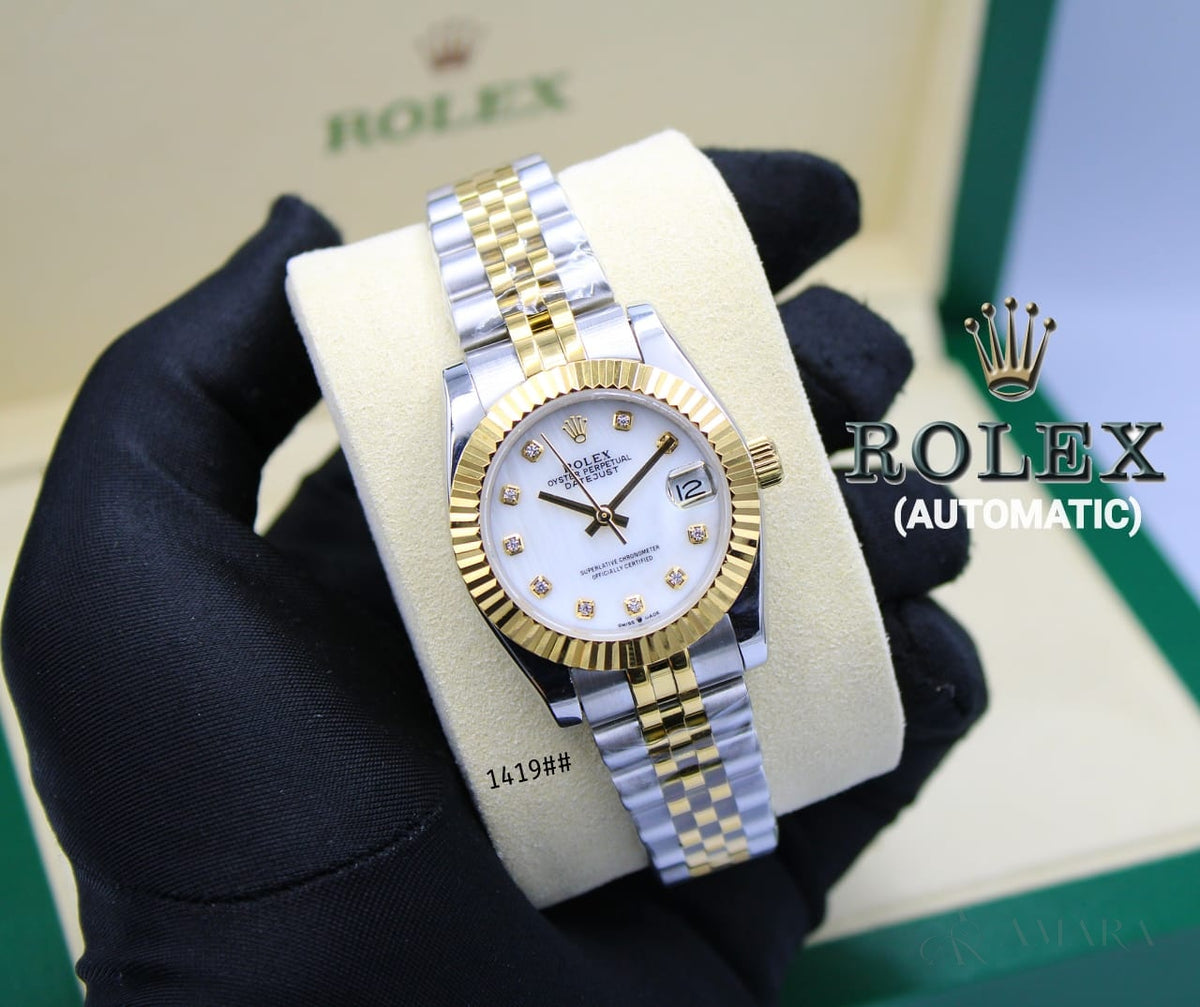 Rolex Lady-Datejust – Two Tone & Mother-of-Pearl Dial - view 6