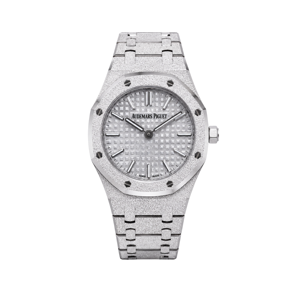 Audemars Piguet Royal Oak Mini Frosted White Quartz
