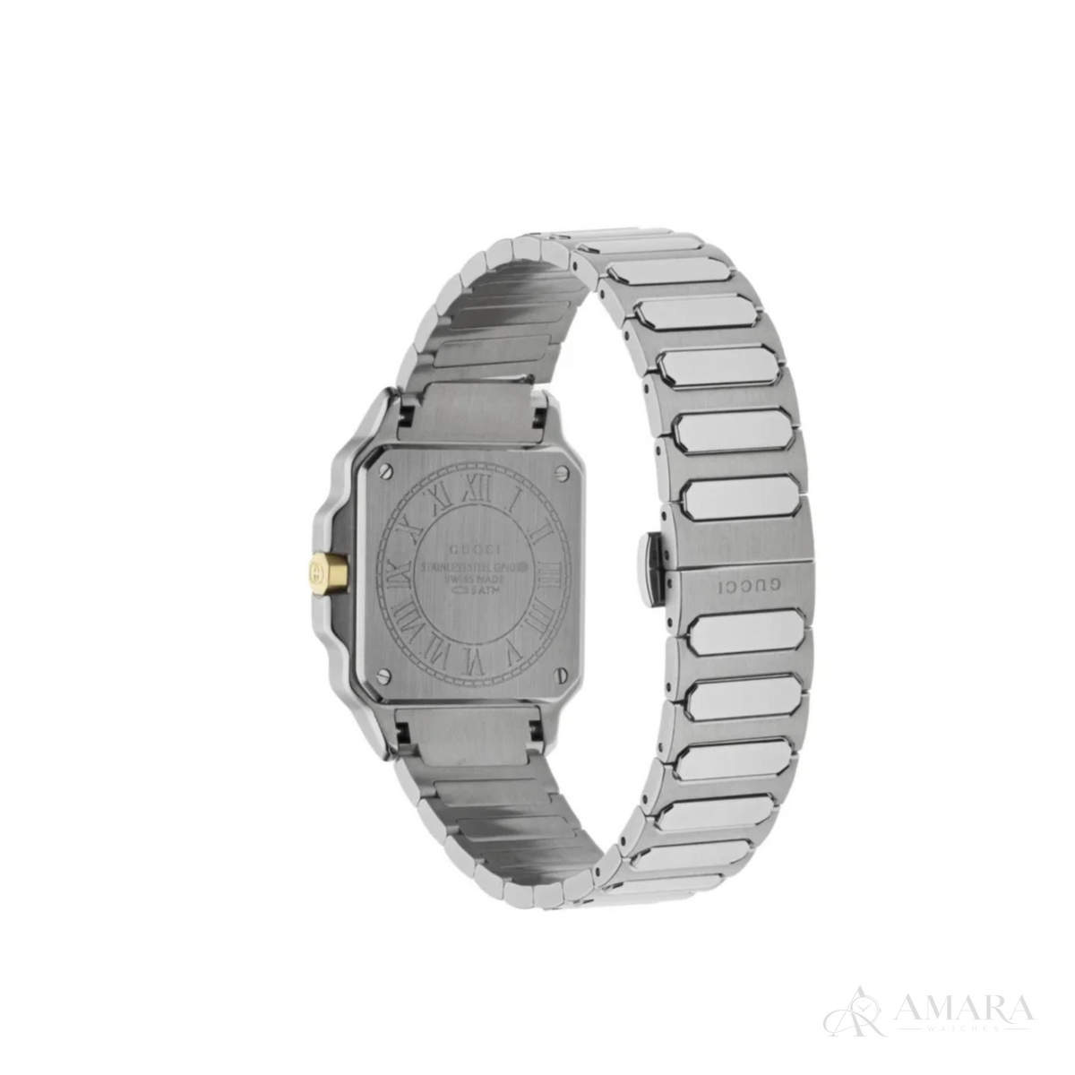 Gucci G-Flat Ladies Watch – Two Tone - view 2