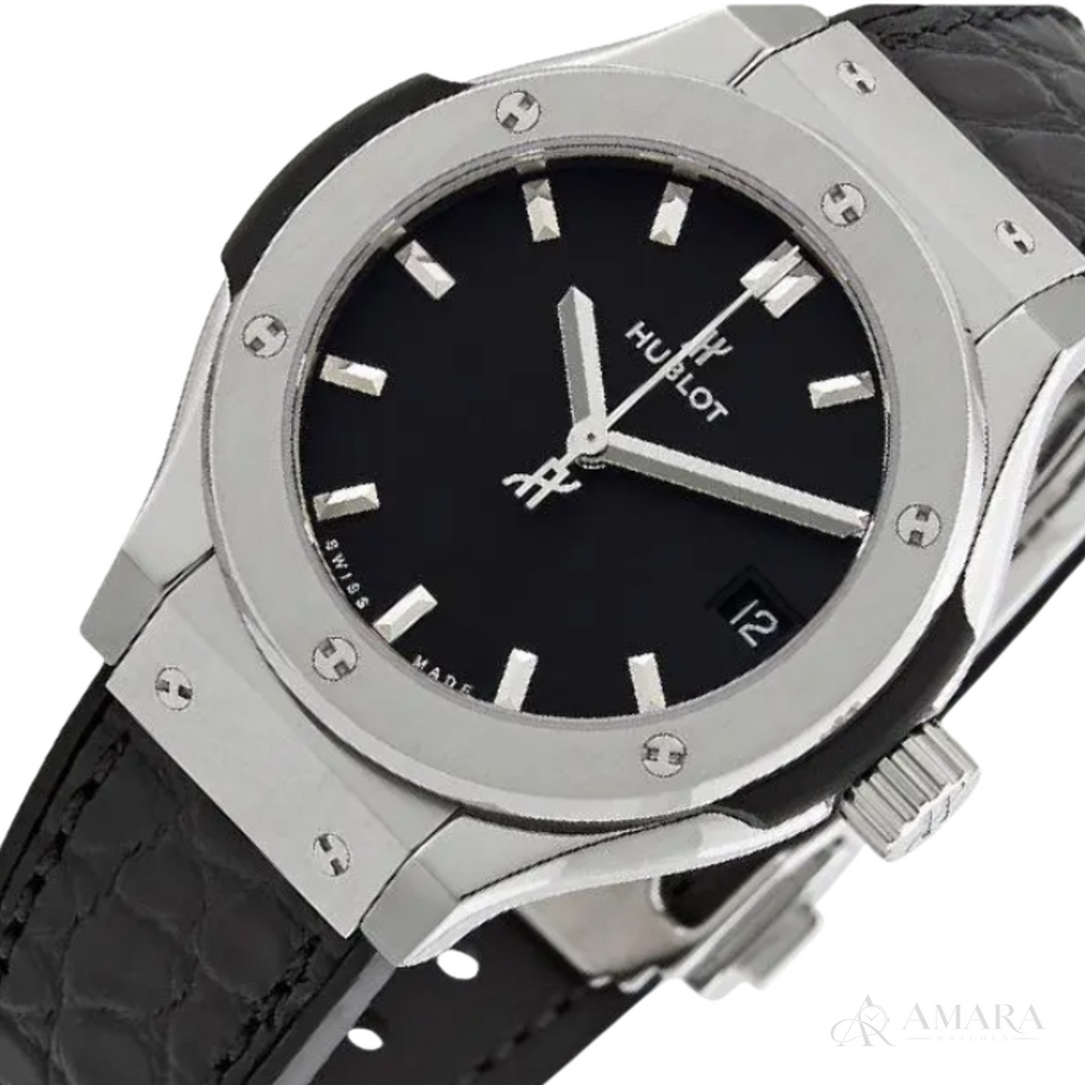 Hublot Classic Fusion Ladies Watch – Black Dial - view 2