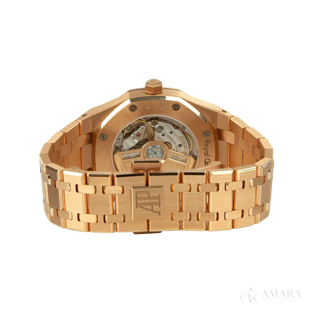 Audemars Piguet Royal Oak – Gold-Tone & Royal Blue - View 3