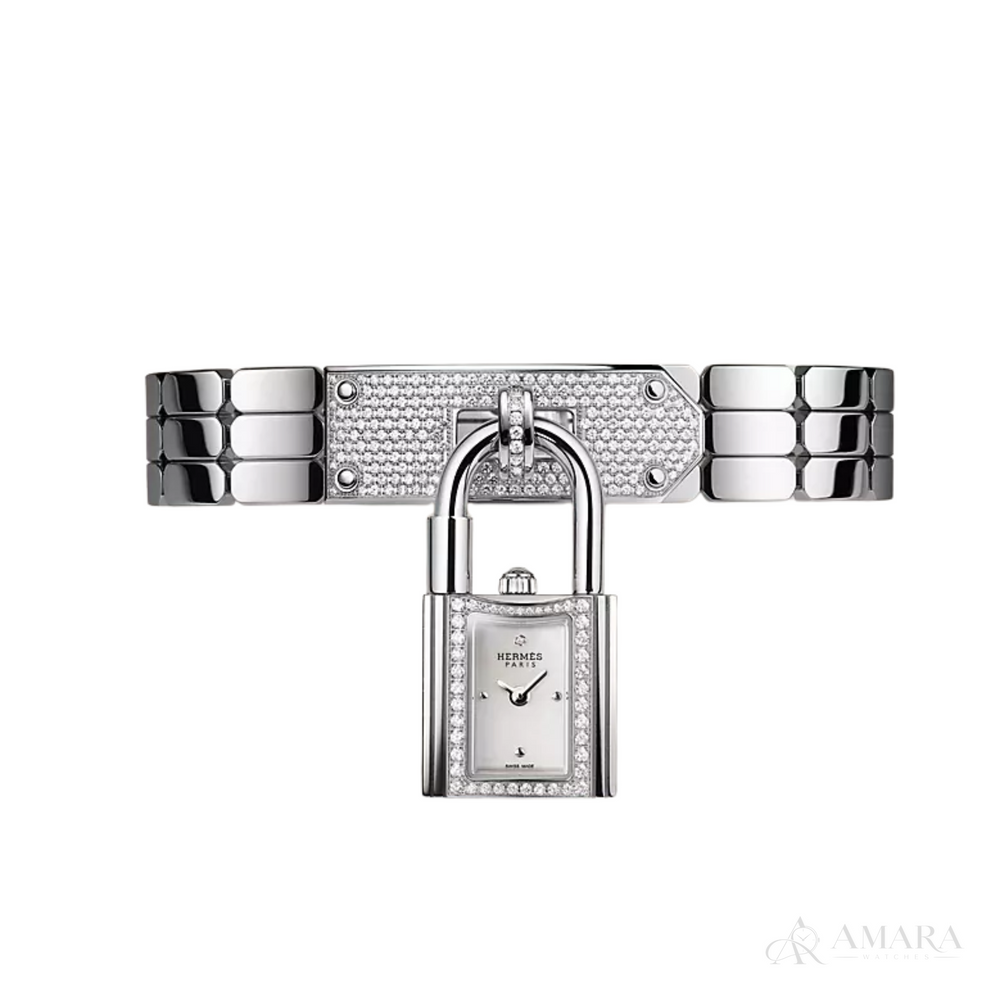 Hermès Kelly Ladies Watch – Diamond Detail - view 2