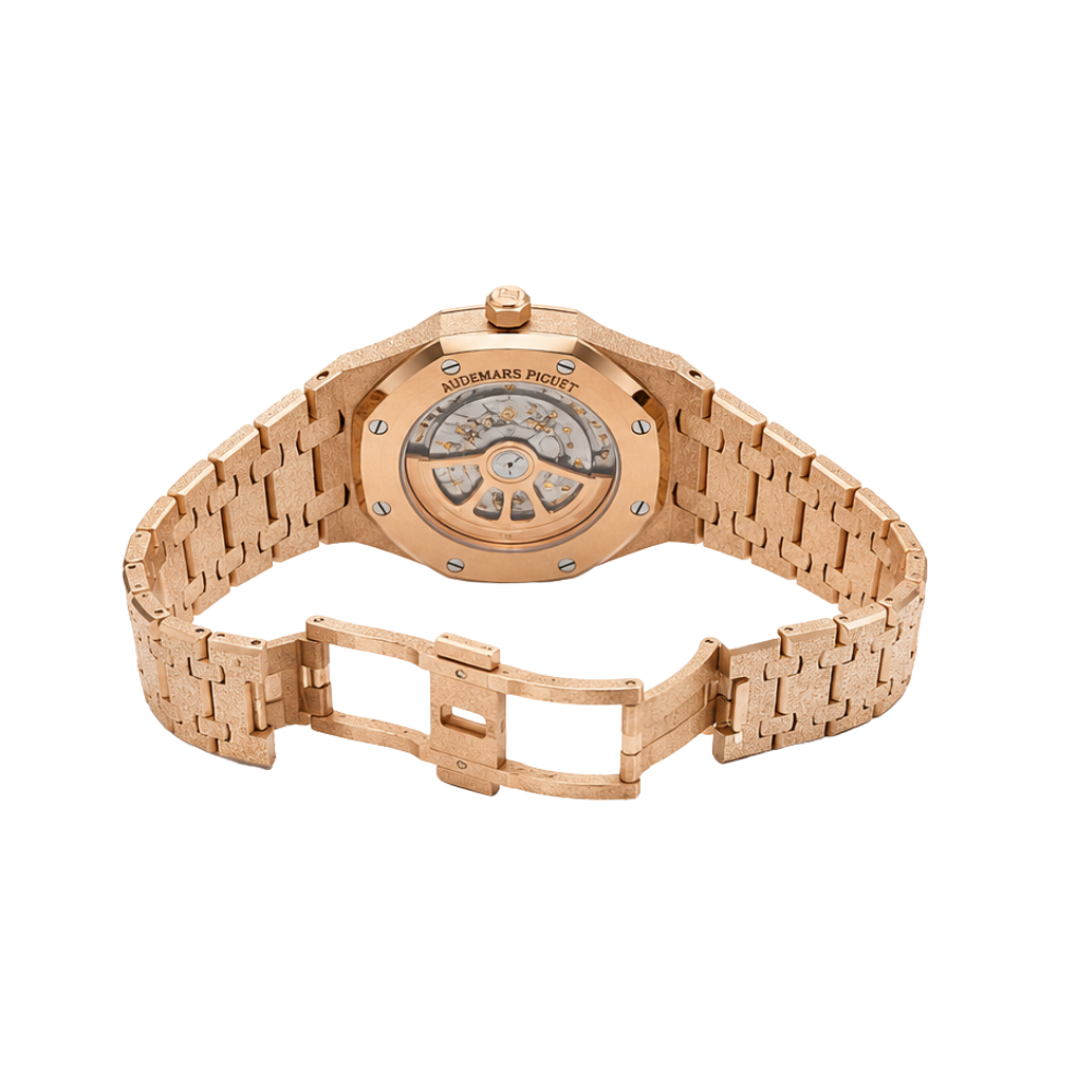 Audemars Piguet Royal Oak Mini Frosted Rose Gold Quartz