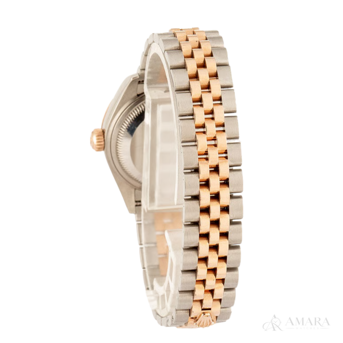 Rolex Lady-Datejust – Two Tone & Diamond Detail - view 5