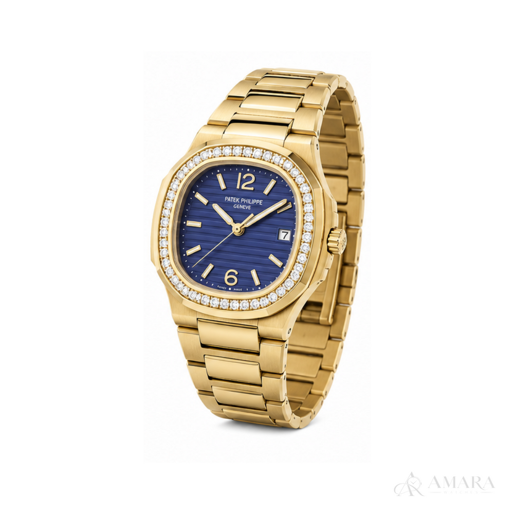 Patek Philippe Nautilus – Gold-Tone & Blue - View 2