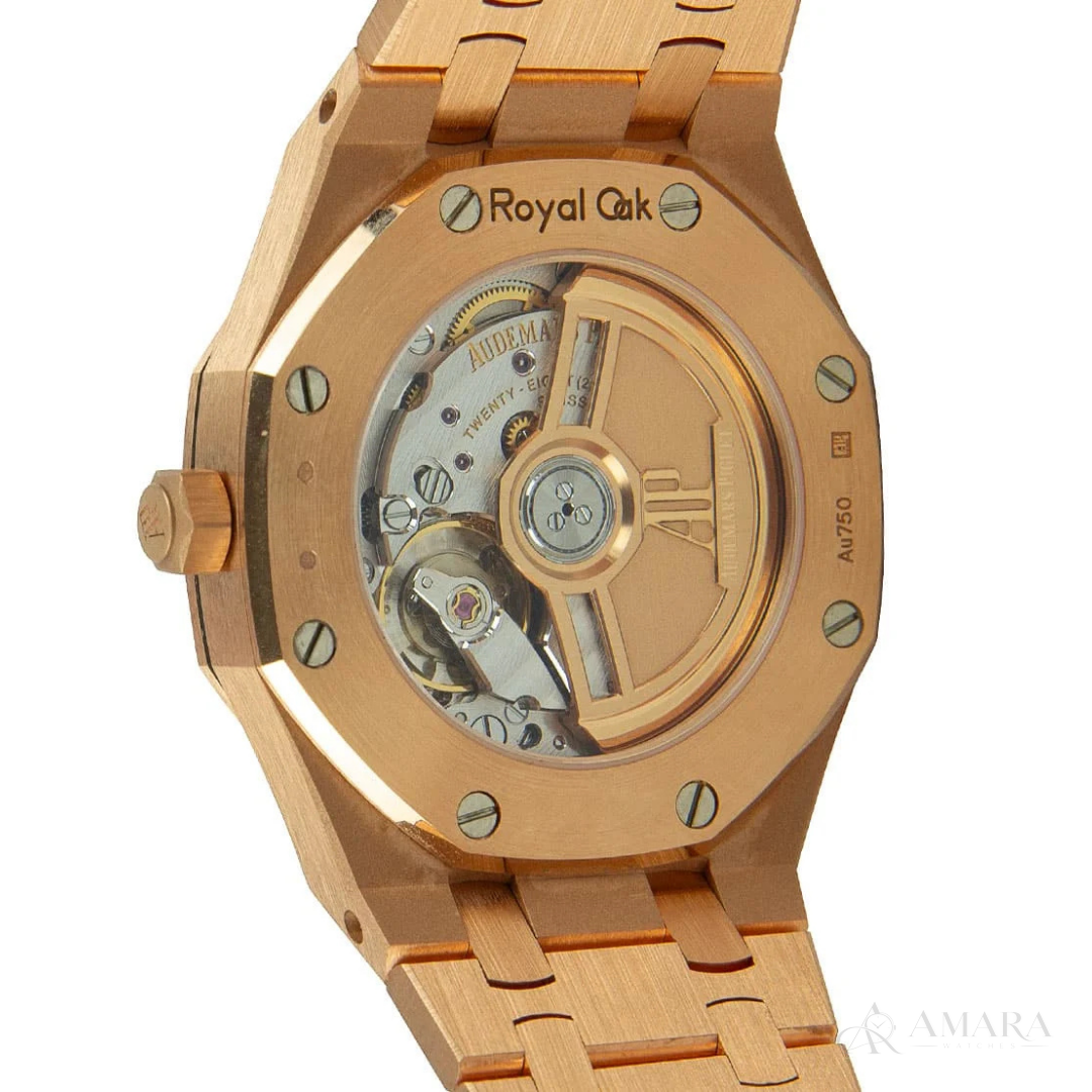 Audemars Piguet Royal Oak – Gold-Tone & Royal Blue - View 4
