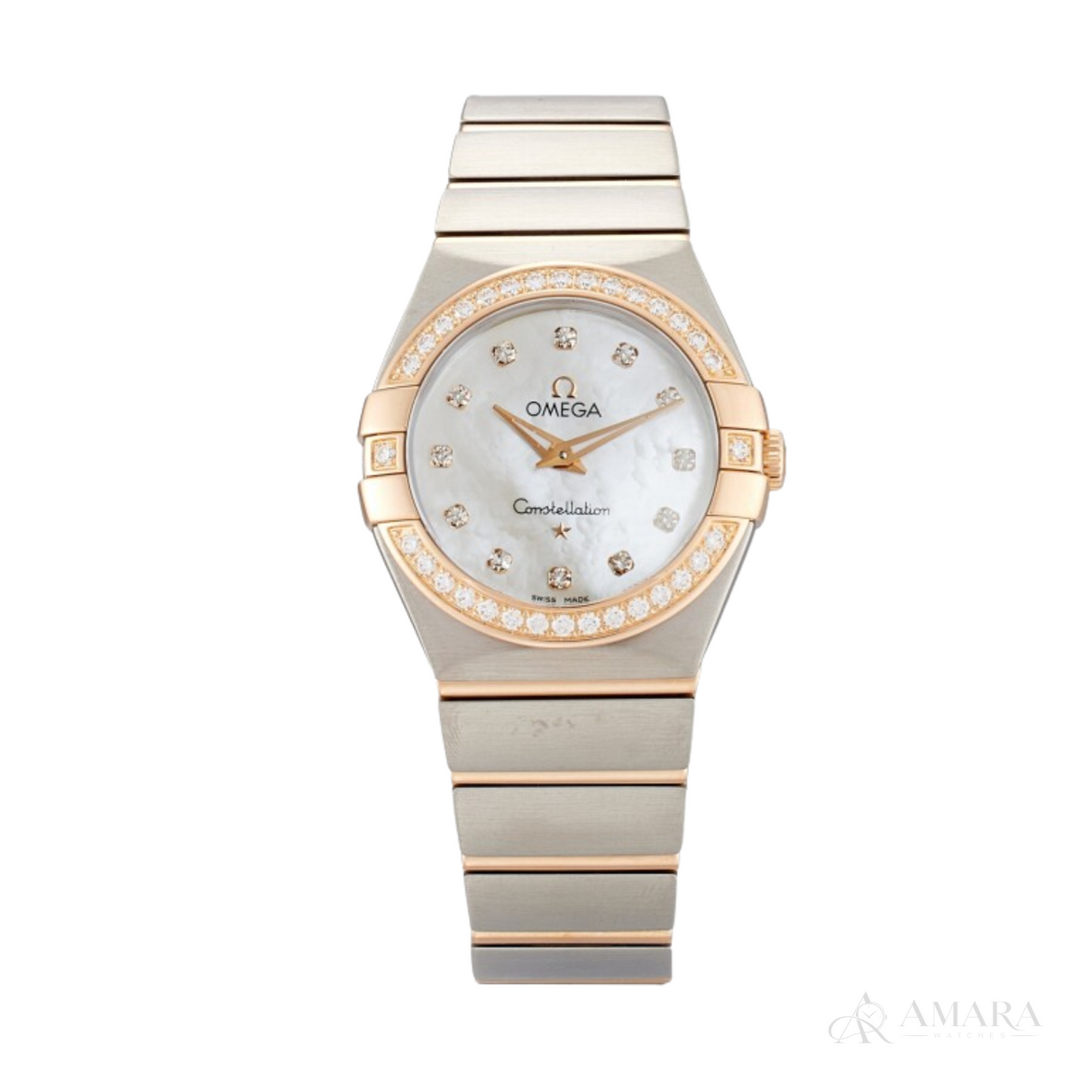 Omega Constellation Ladies Watch – Two Tone - view 2