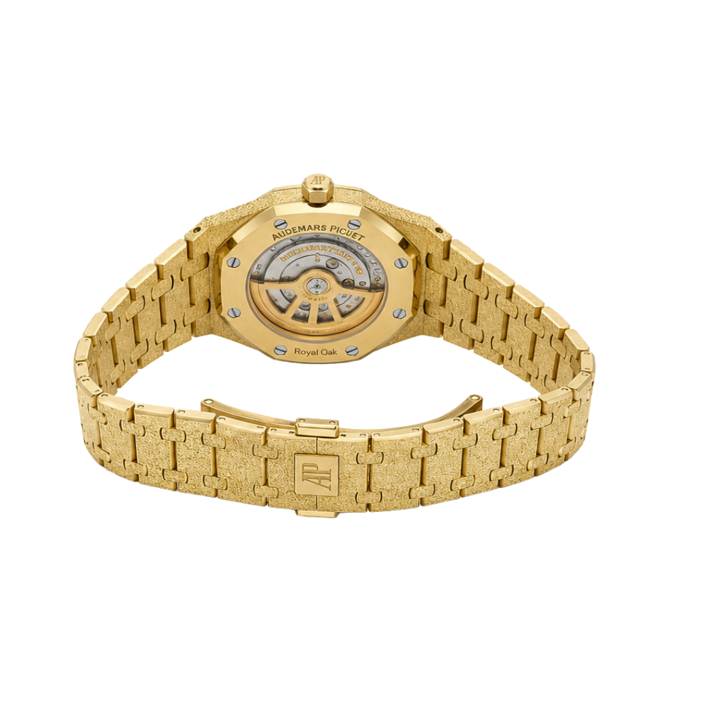 Audemars Piguet Royal Oak Mini Frosted Gold Quartz