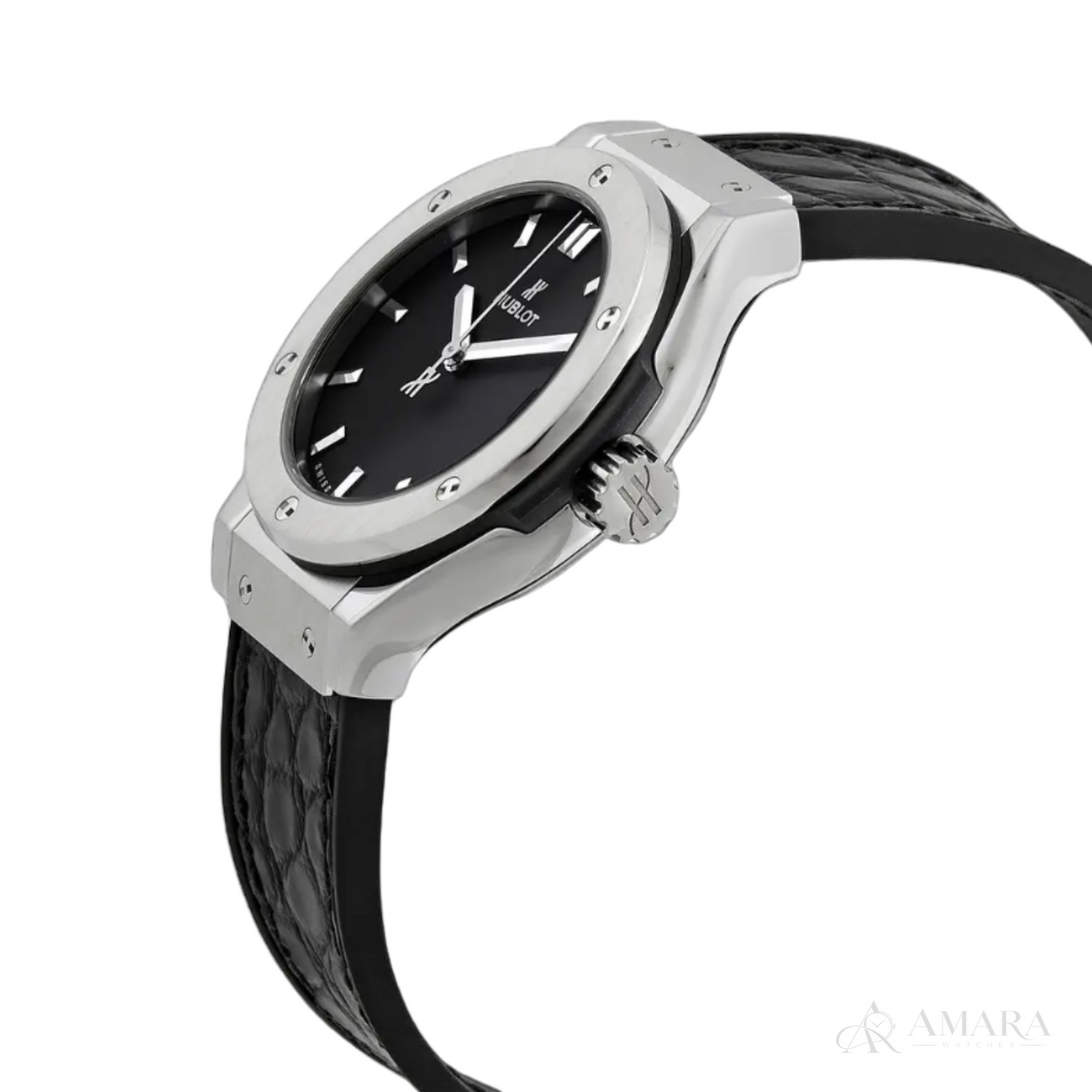 Hublot Classic Fusion Ladies Watch – Black Dial - view 3