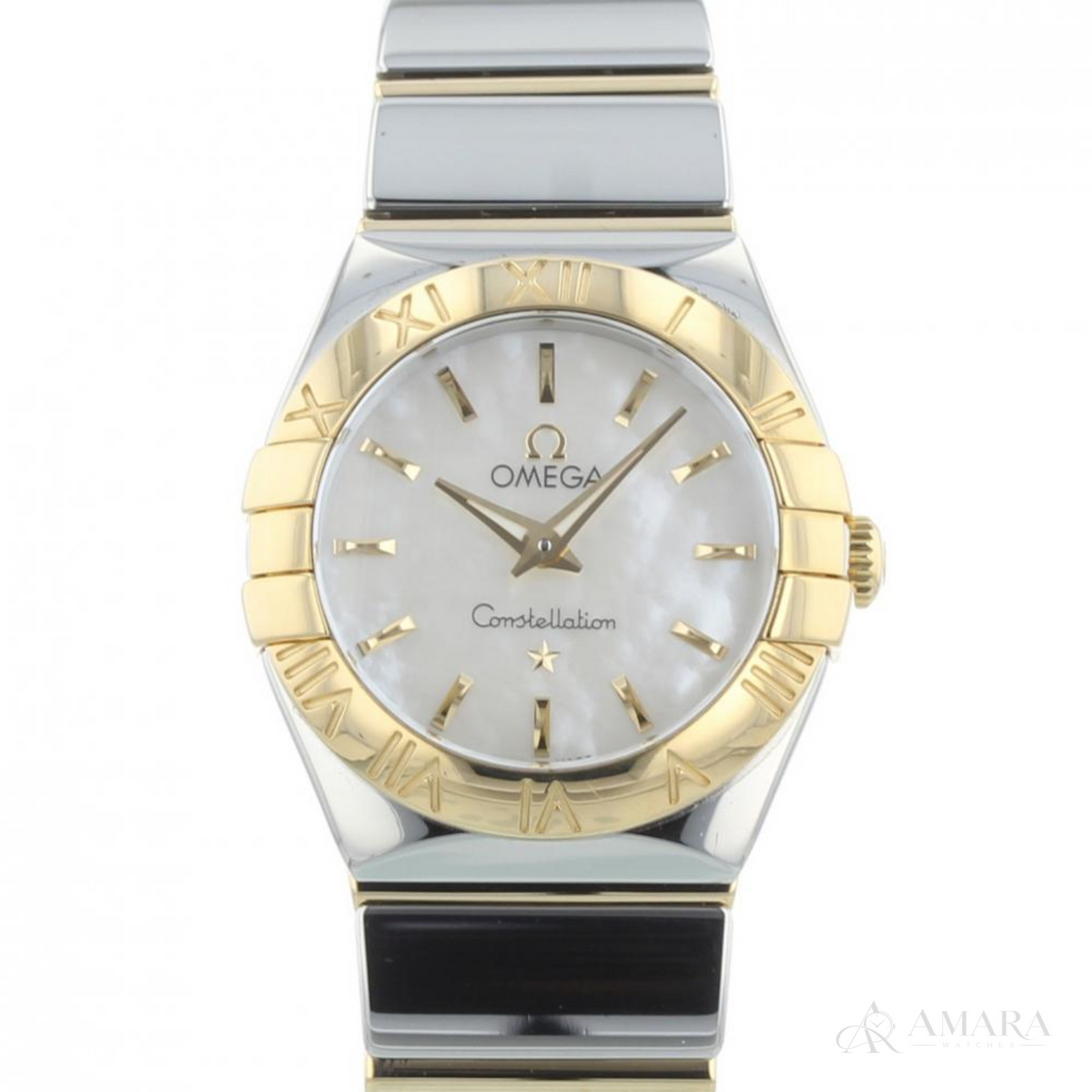 Omega Constellation Ladies Watch – Yellow Gold Tone - view 2