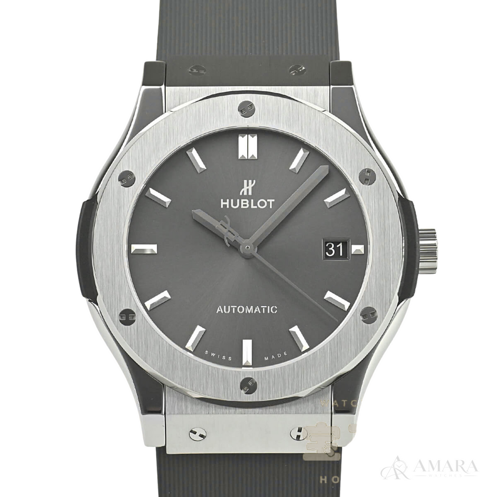 Hublot Classic Fusion Ladies Watch – Grey Titanium Tone - view 2