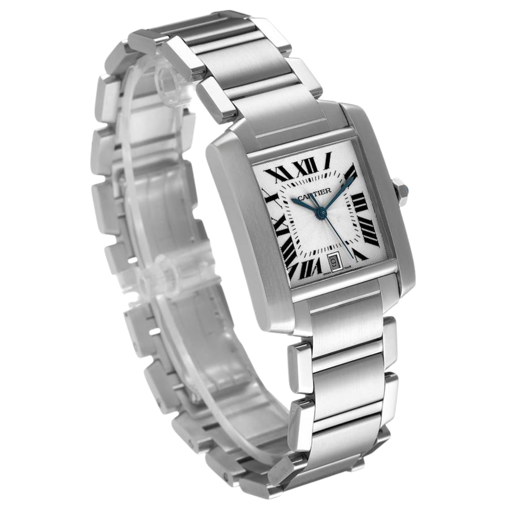 Cartier Tank Française Ladies Watch – Silver Tone