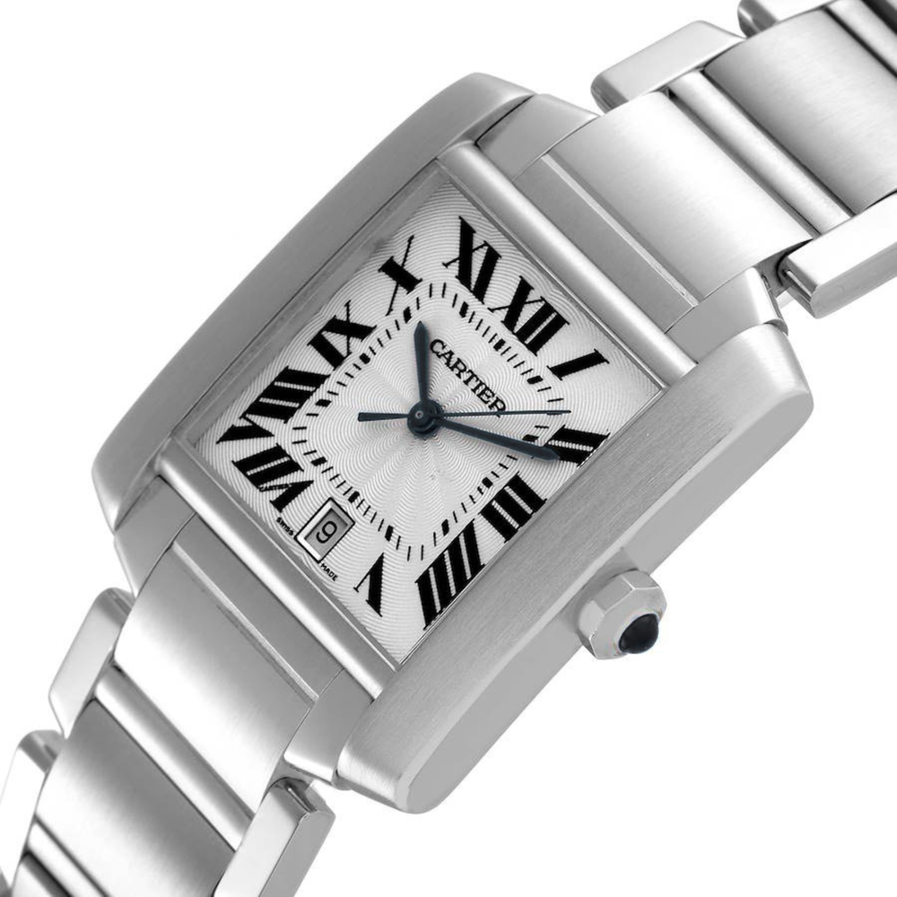 Cartier Tank Française Ladies Watch – Silver Tone - view 2