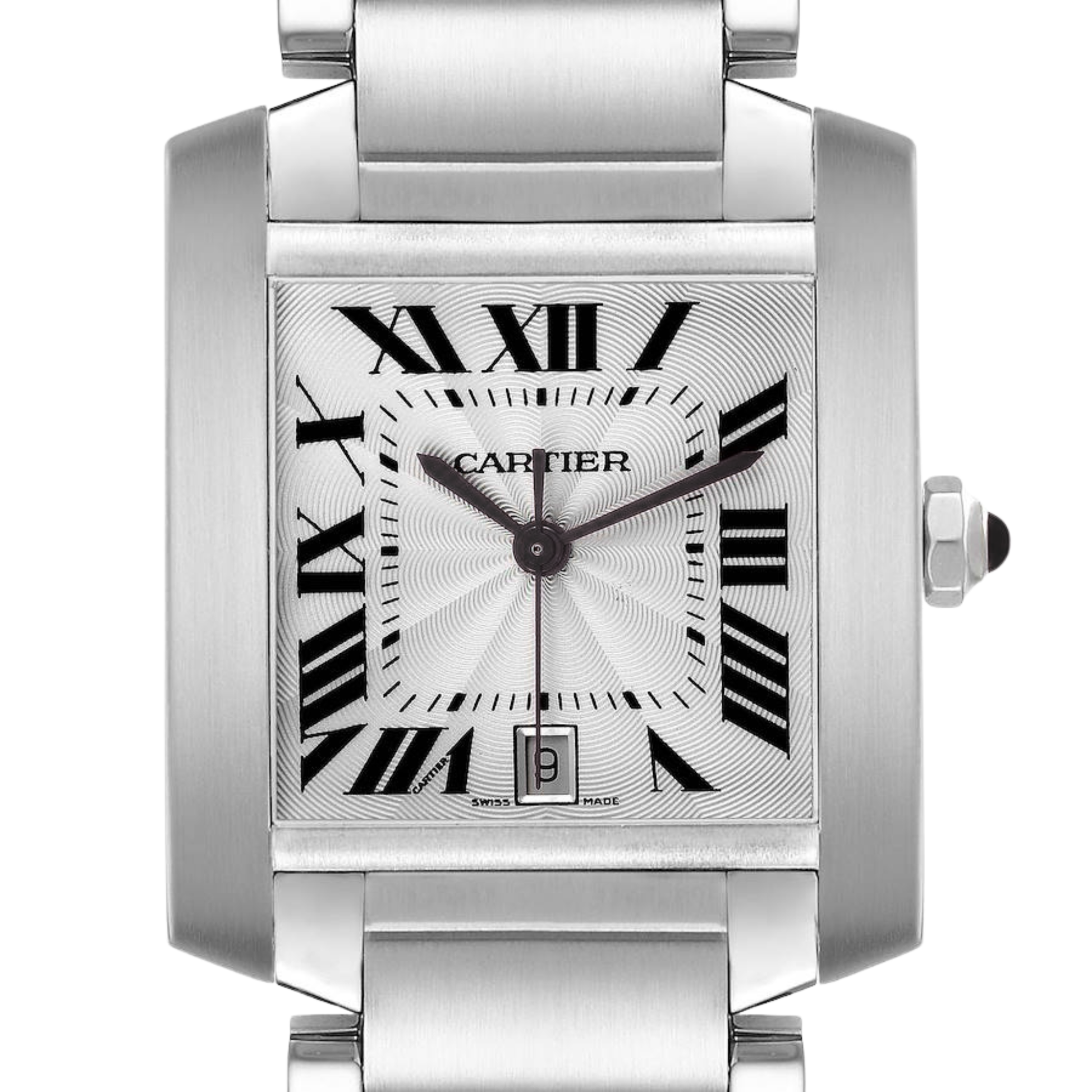 Cartier Tank Française Ladies Watch – Silver Tone - view 3