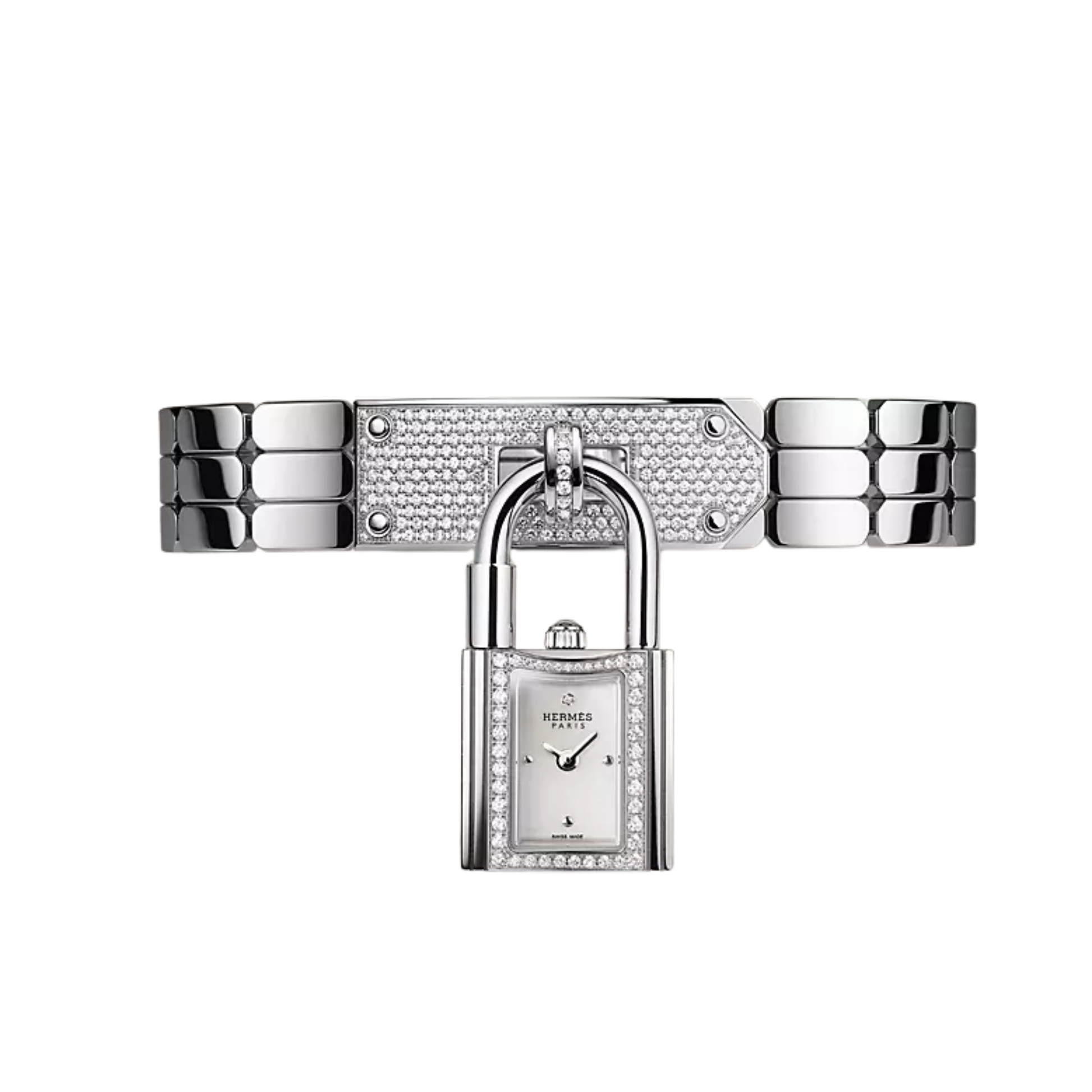Hermès Kelly Ladies Watch – Diamond Detail - view 2
