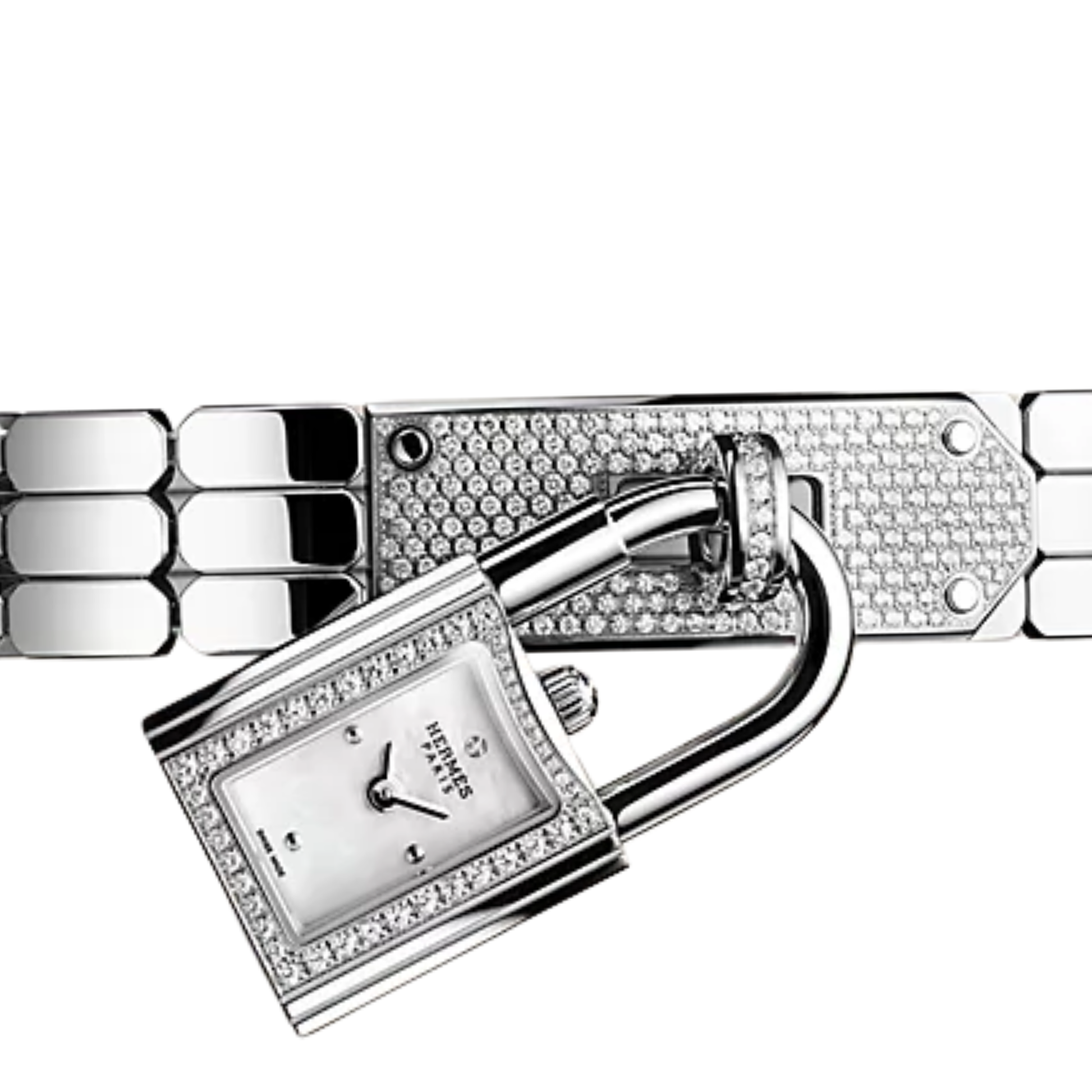 Hermès Kelly Ladies Watch – Diamond Detail - view 3