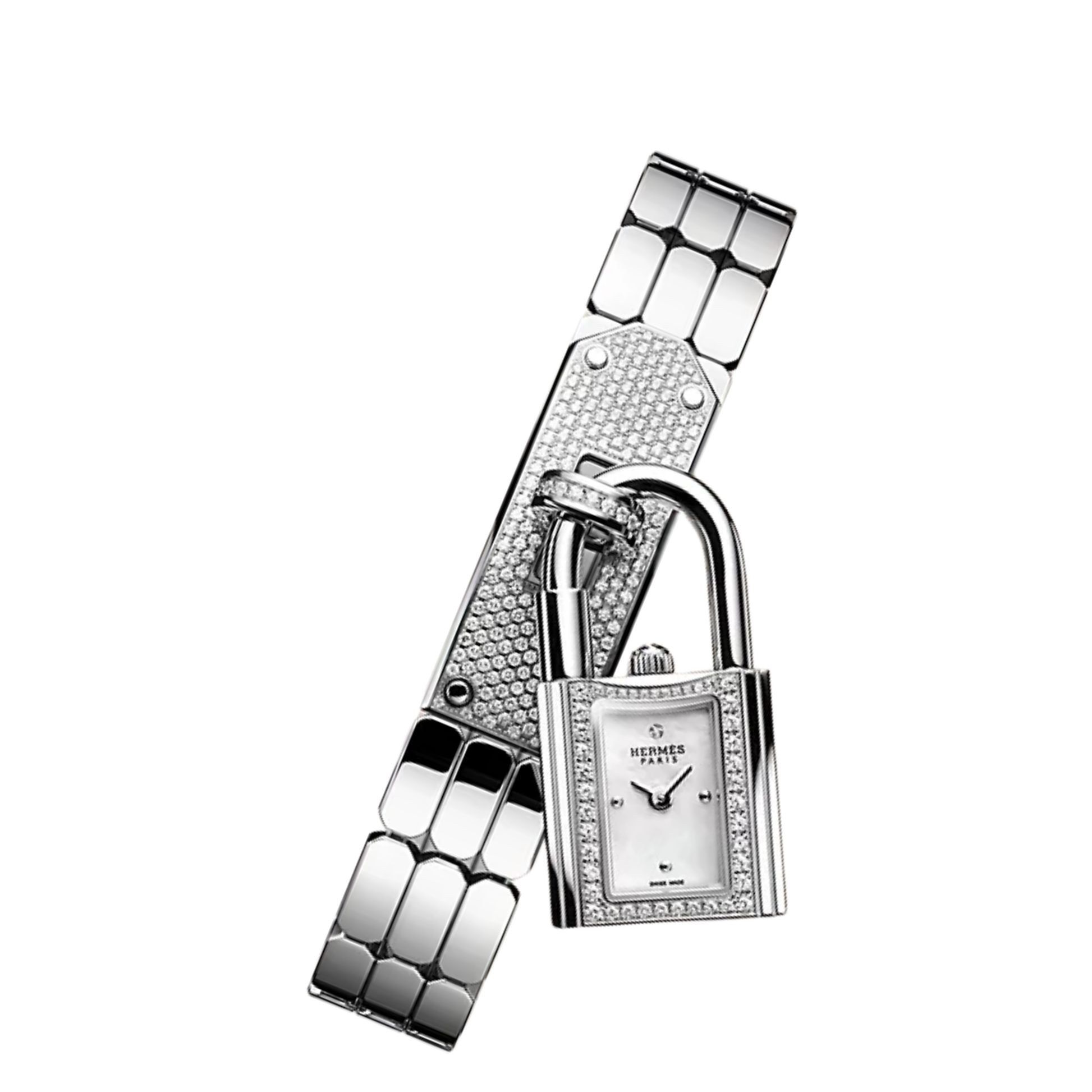 Hermès Kelly Ladies Watch – Diamond Detail - view 4