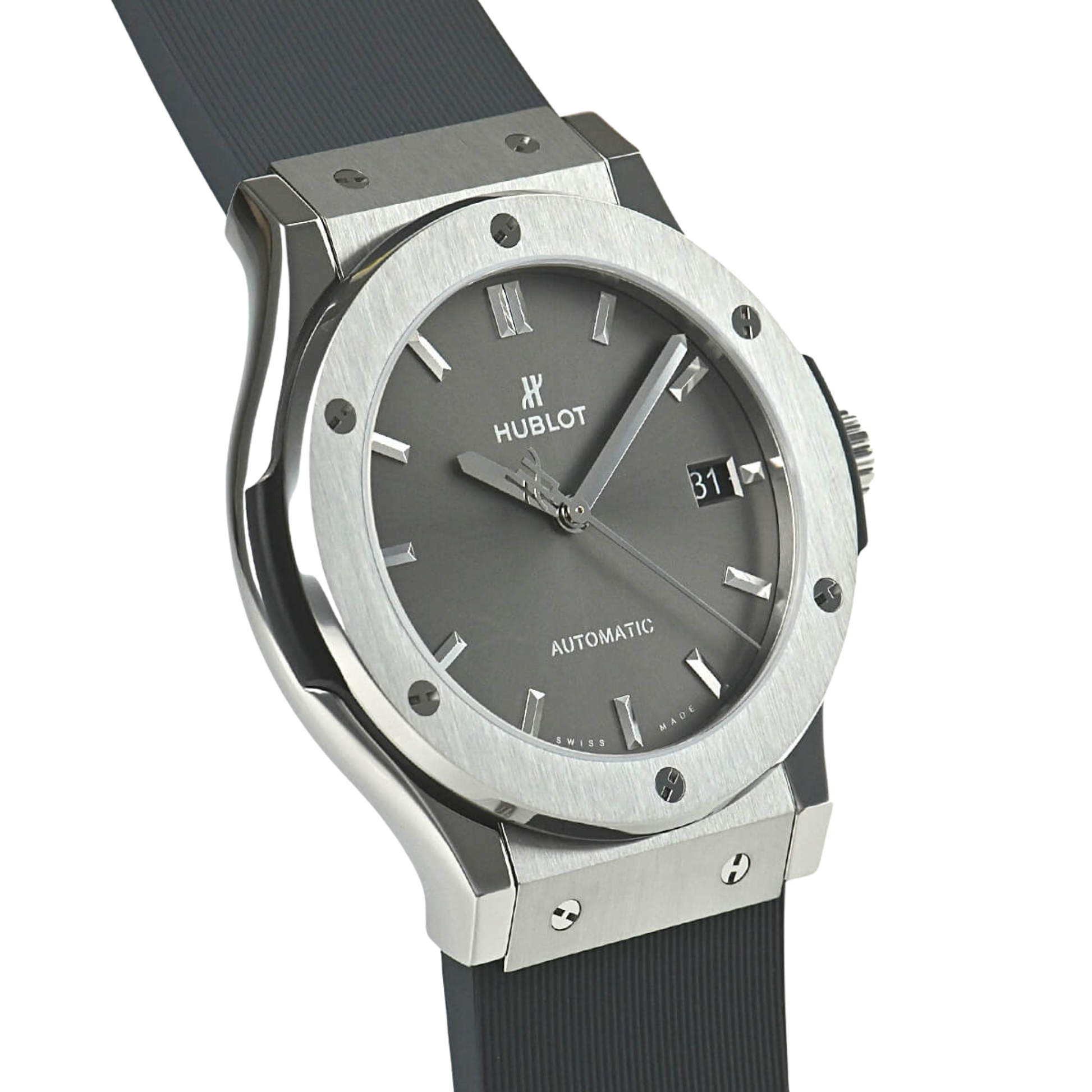 Hublot Classic Fusion Ladies Watch – Grey Titanium Tone - view 3