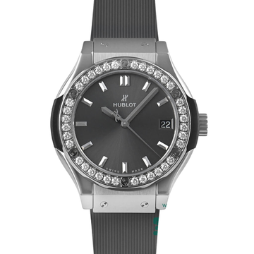 Hublot Classic Fusion Ladies Watch – Racing Grey & Diamond Detail