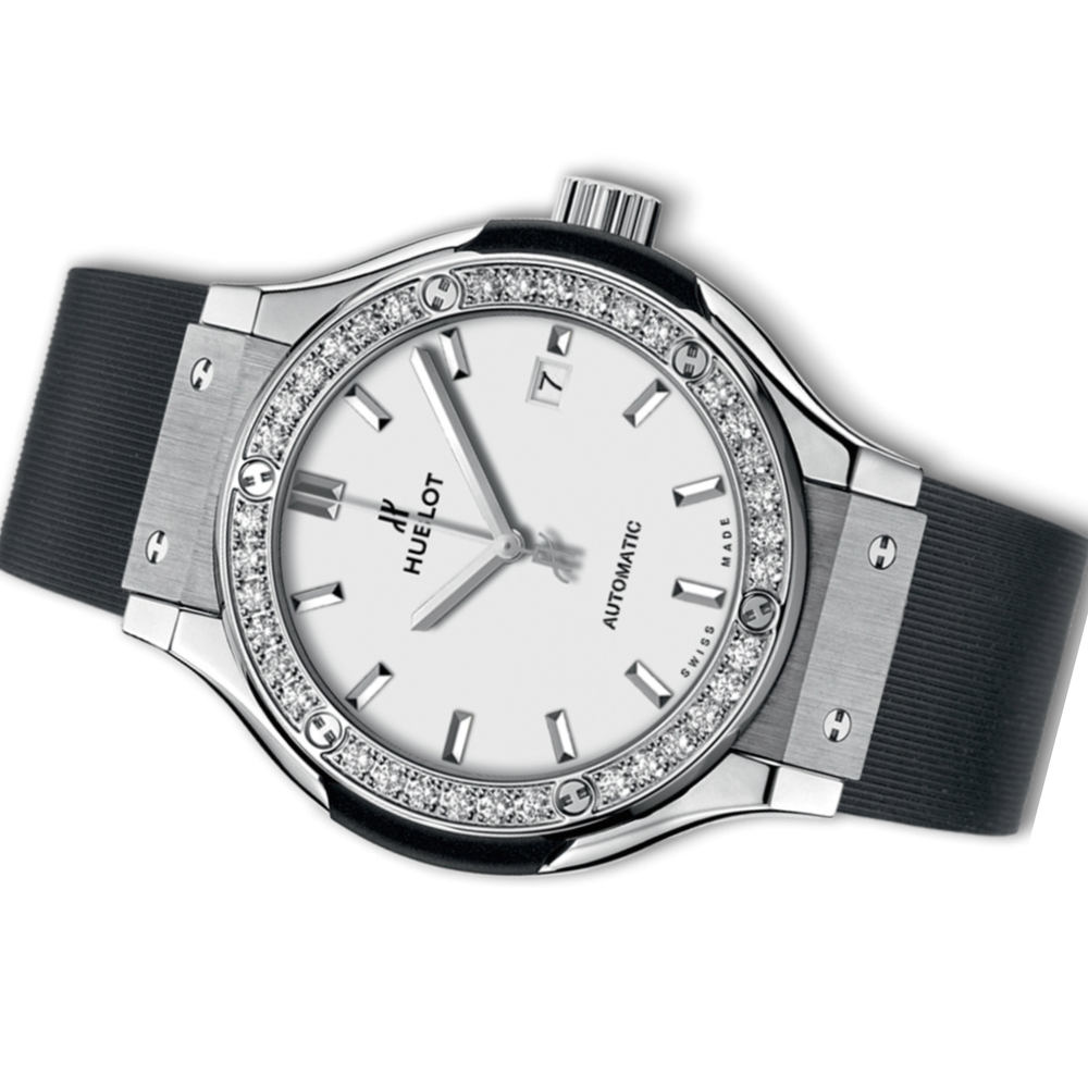 Hublot Classic Fusion Ladies Watch – White Diamond Dial - view 2
