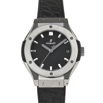 Hublot Classic Fusion Ladies Watch – White Dial & Leather Strap