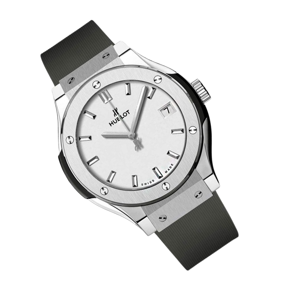 Hublot Classic Fusion Ladies Watch – Opaline Dial & Racing Grey - view 2
