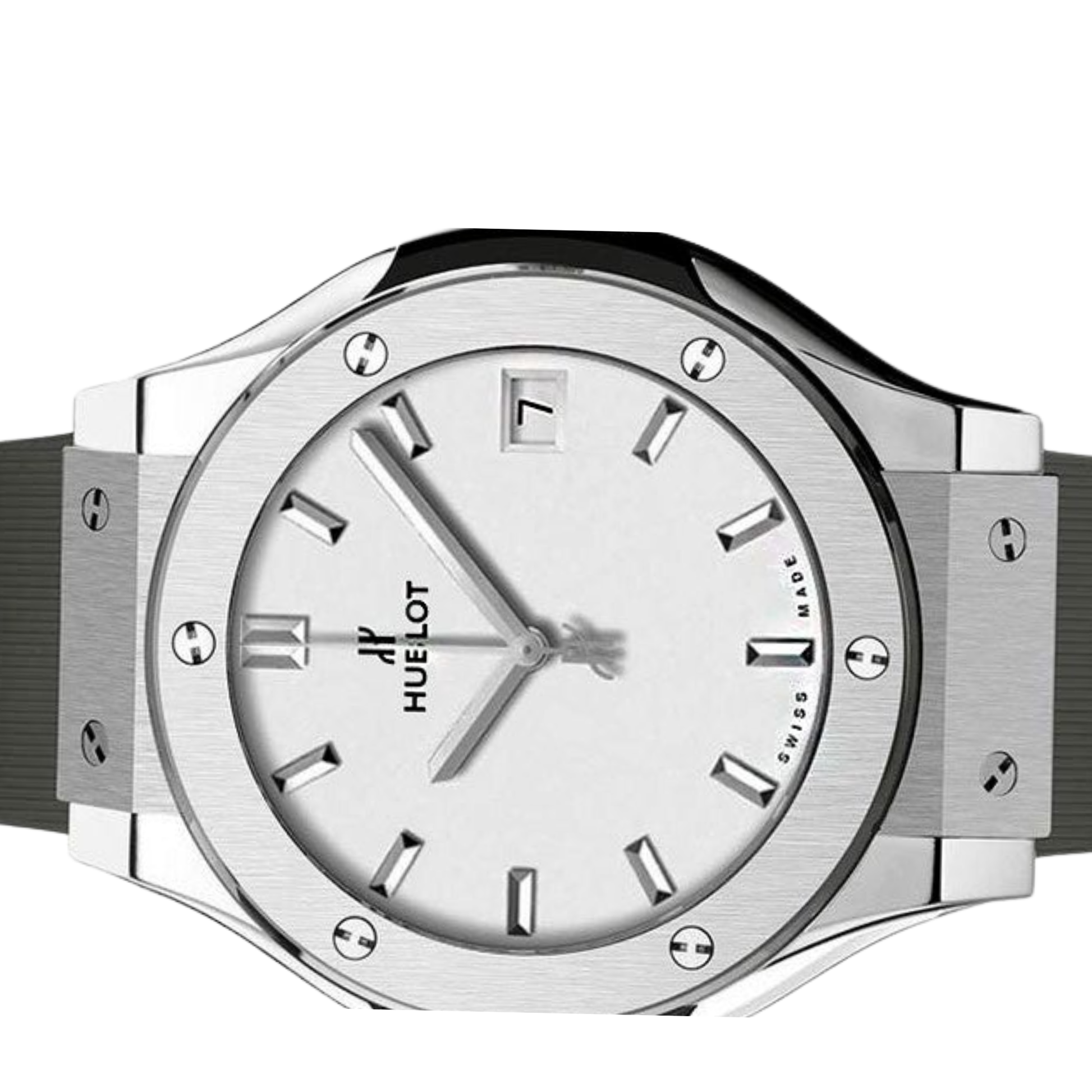 Hublot Classic Fusion Ladies Watch – Opaline Dial & Racing Grey - view 3