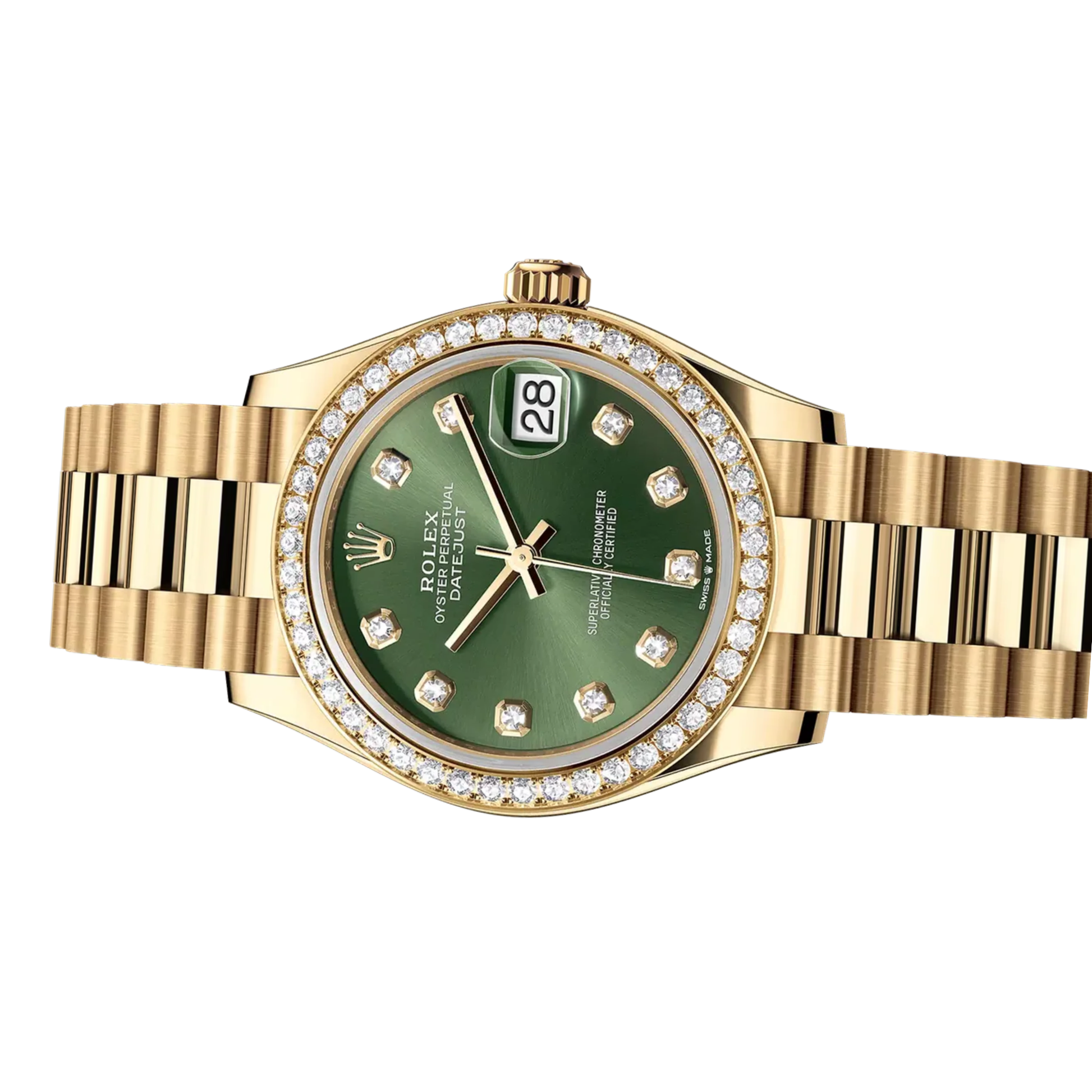 Rolex Lady-Datejust – Olive Green Dial - view 3