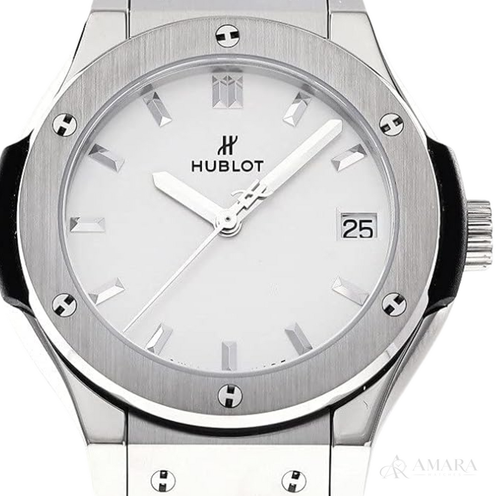 Hublot Classic Fusion Ladies Watch – Opaline Dial - view 2