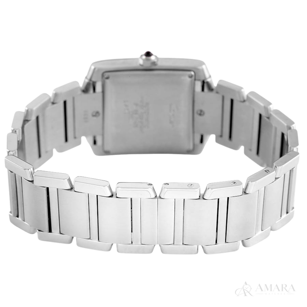 Cartier Tank Française Ladies Watch – Silver Tone - view 4