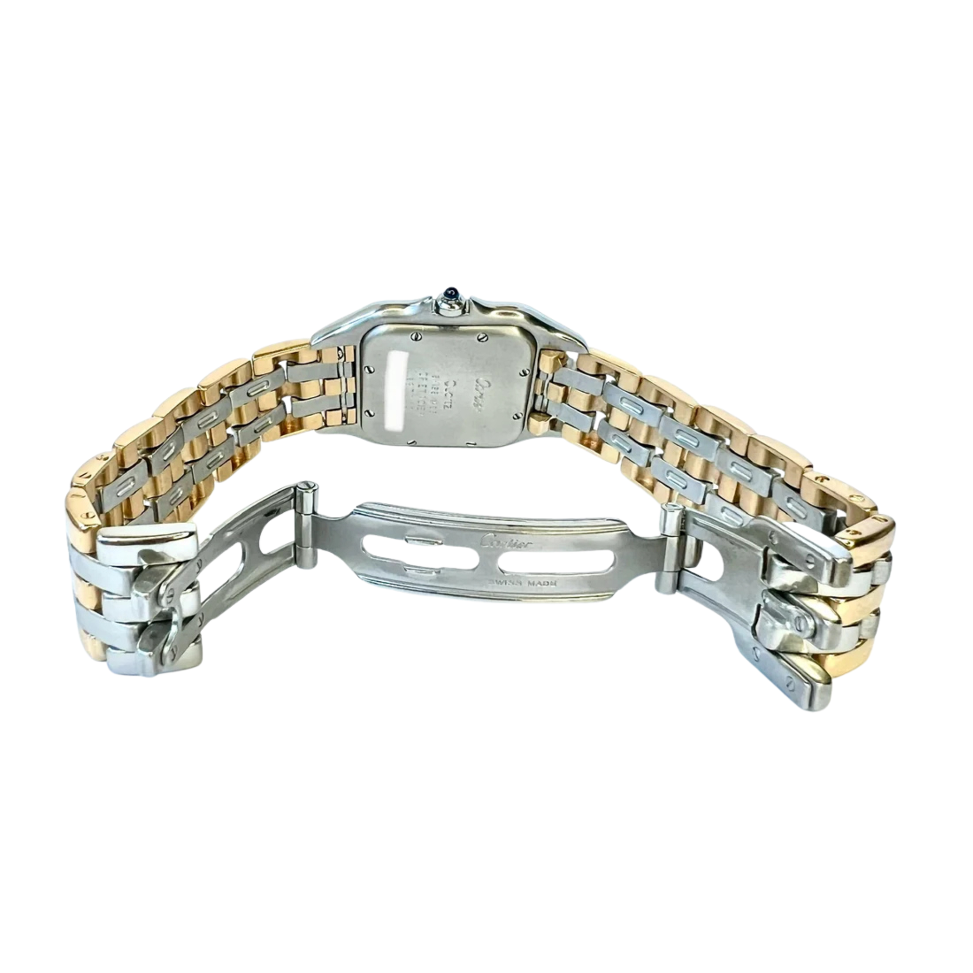Cartier Panthère Ladies Watch – Two Tone & Diamond Detail - view 4