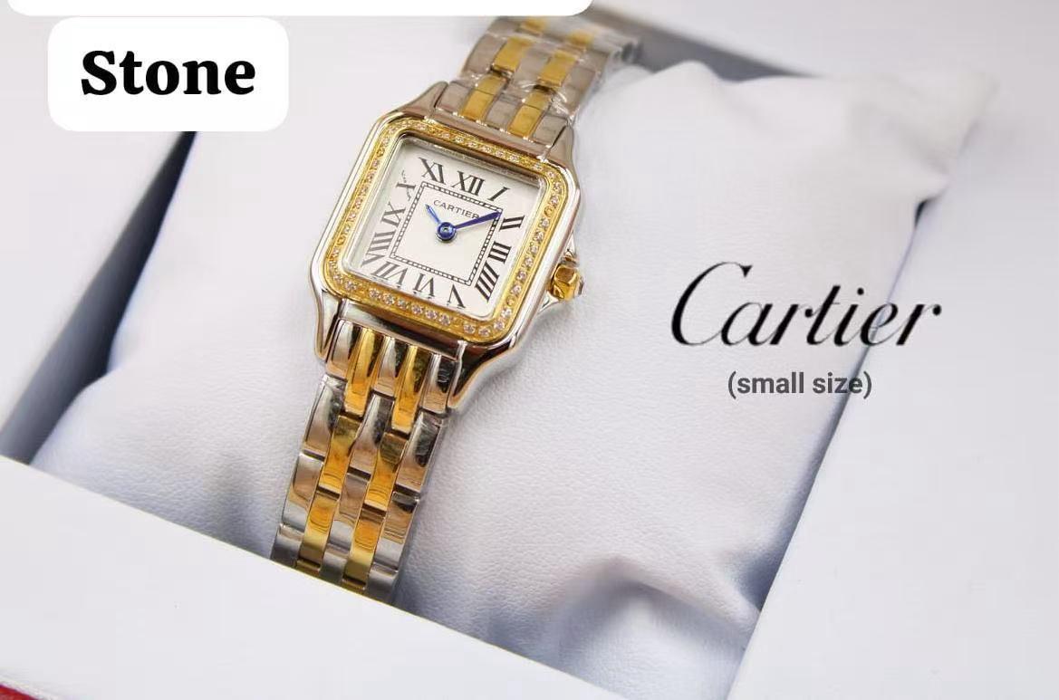 Cartier Panthère Ladies Watch – Two Tone & Diamond Detail - view 5