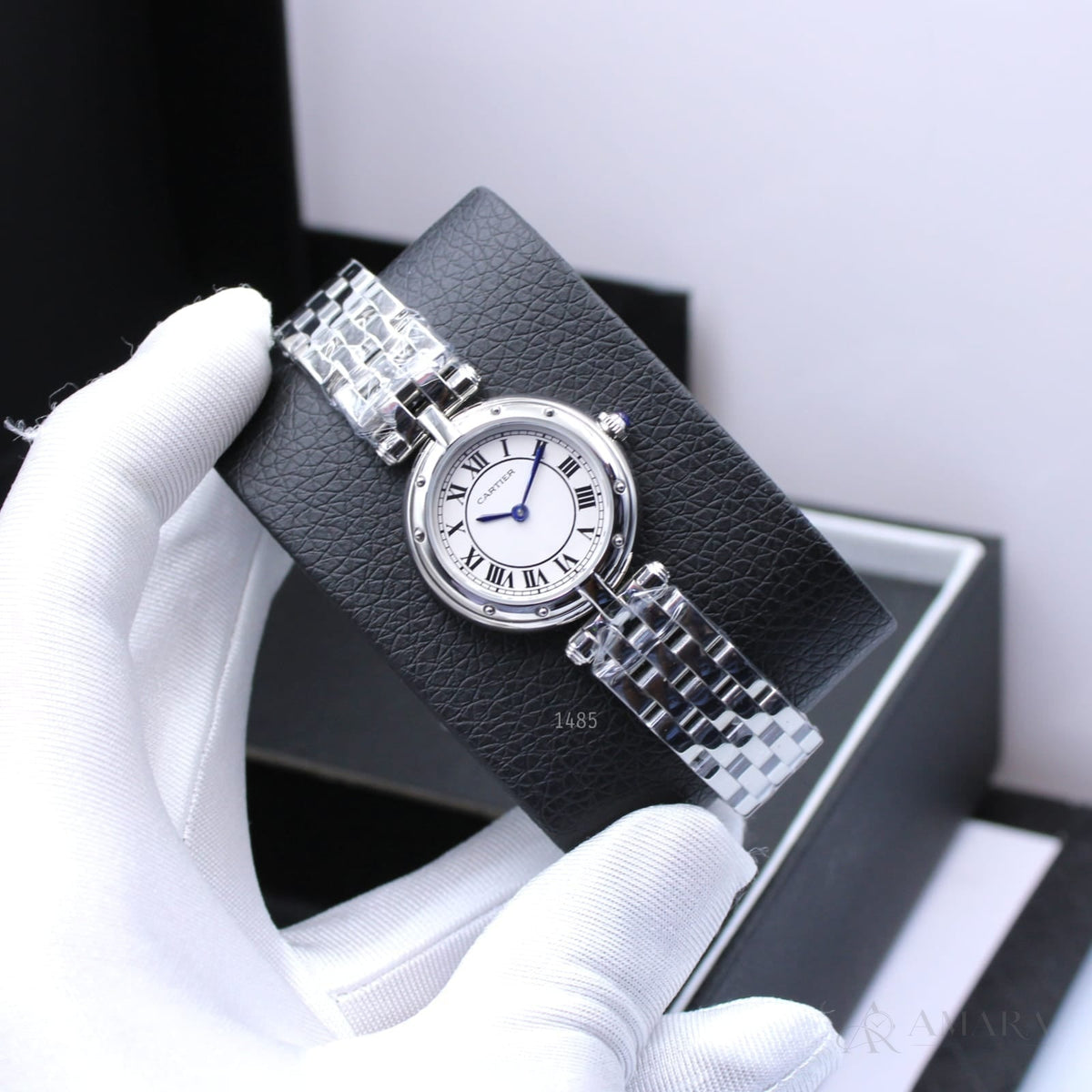 Cartier Panthère Ladies Watch – White Gold Tone - view 3