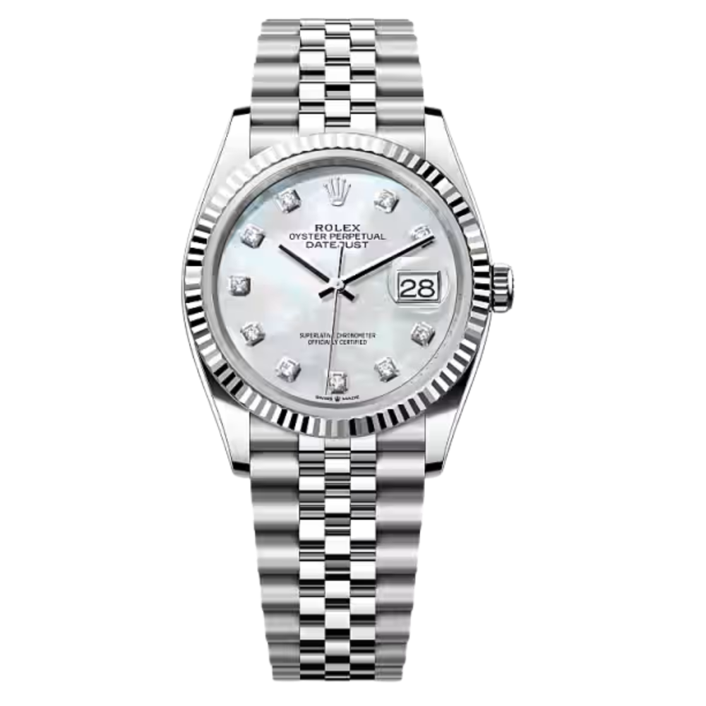 Rolex Lady-Datejust – Mother-of-Pearl Dial & Fluted Bezel - view 2