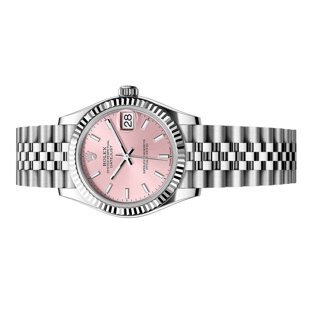 Rolex Lady-Datejust – Pink Dial, White Gold Tone - view 2