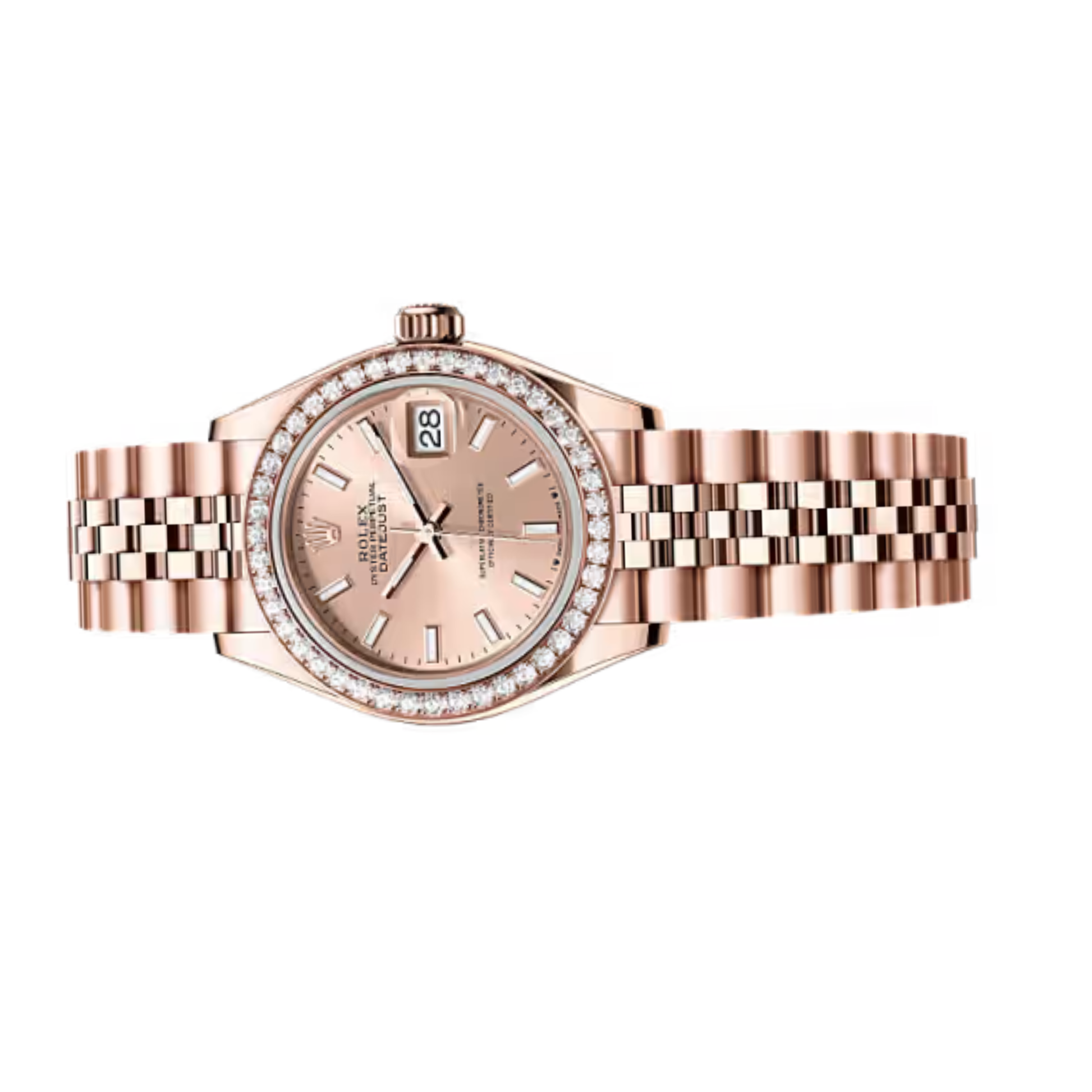 Rolex Lady-Datejust – Everose Gold Tone - view 3