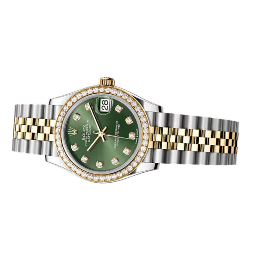 Rolex Lady-Datejust – Olive Green Dial, Two Tone - view 2